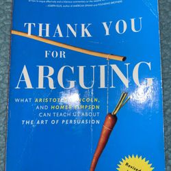 Thank You For Arguing By Jay Heinrichs
