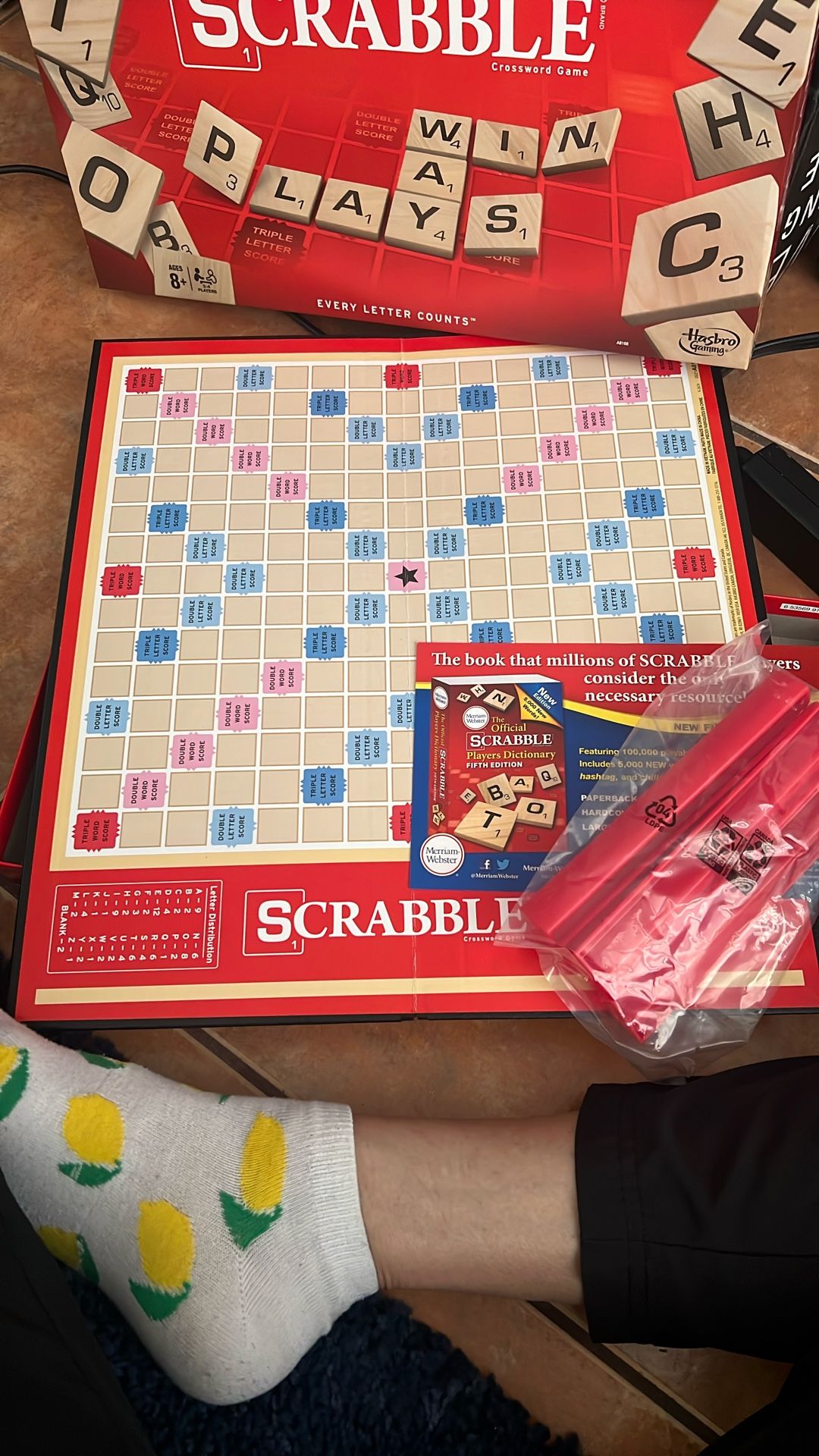 Scramble gameboard - New 