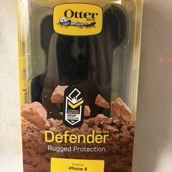 Otter Box Defender Series Rugged Protection iPhone 6 Black 