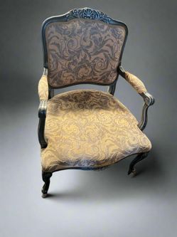 Hollywood Regency Style Accent Chair