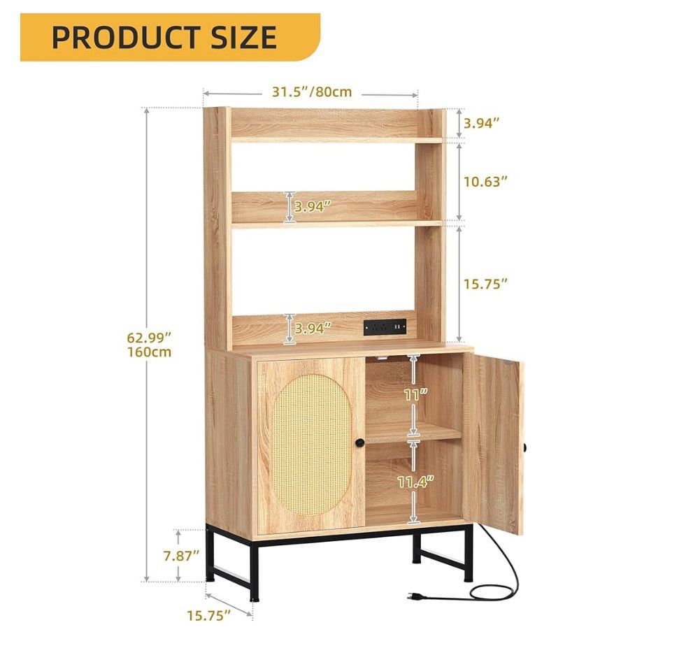 Kitchen Cart + Shelves
