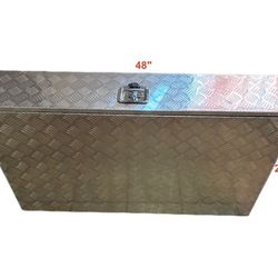 48"X10"X28" Aluminum Tool Box Truck Trailer Underbody Storage
