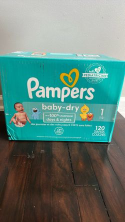 Pampers Size 1, 120 Count $25