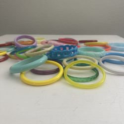 Vintage 80’s Bracelet Bangles Lot