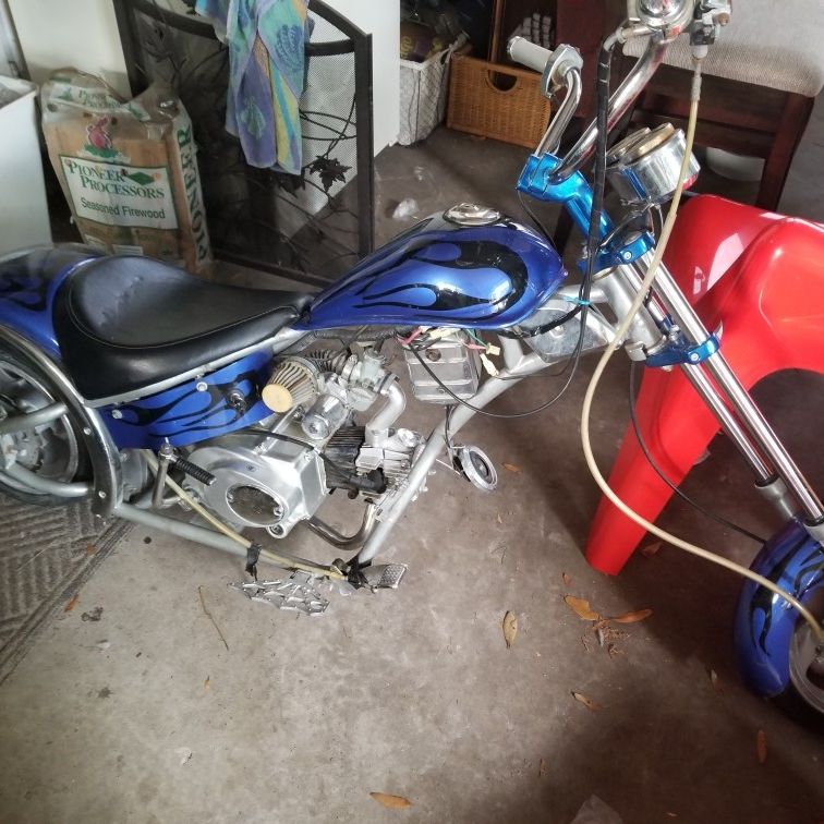 Mini chopper gas sale