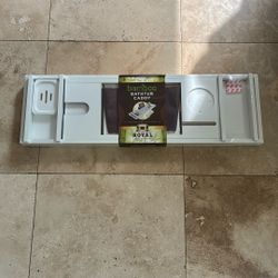 Bamboo Bathtub Caddy