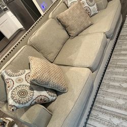 Reno Hills Beige Sofa