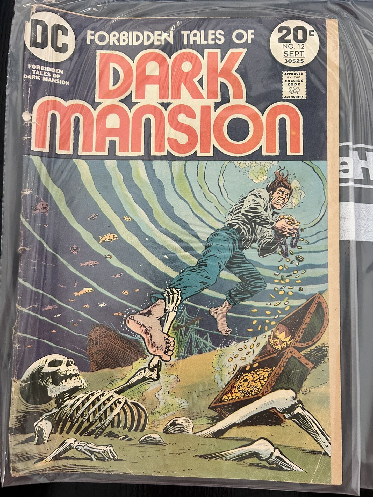 Forbidden Tales Dark Mansion #12 DC 1973 Vintage Horror