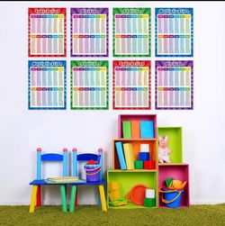 Get the Kids Ready for School While Learning Math the Fun Way! Math Posters