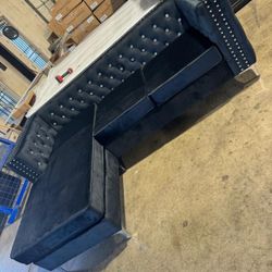 Black Sectional For $450