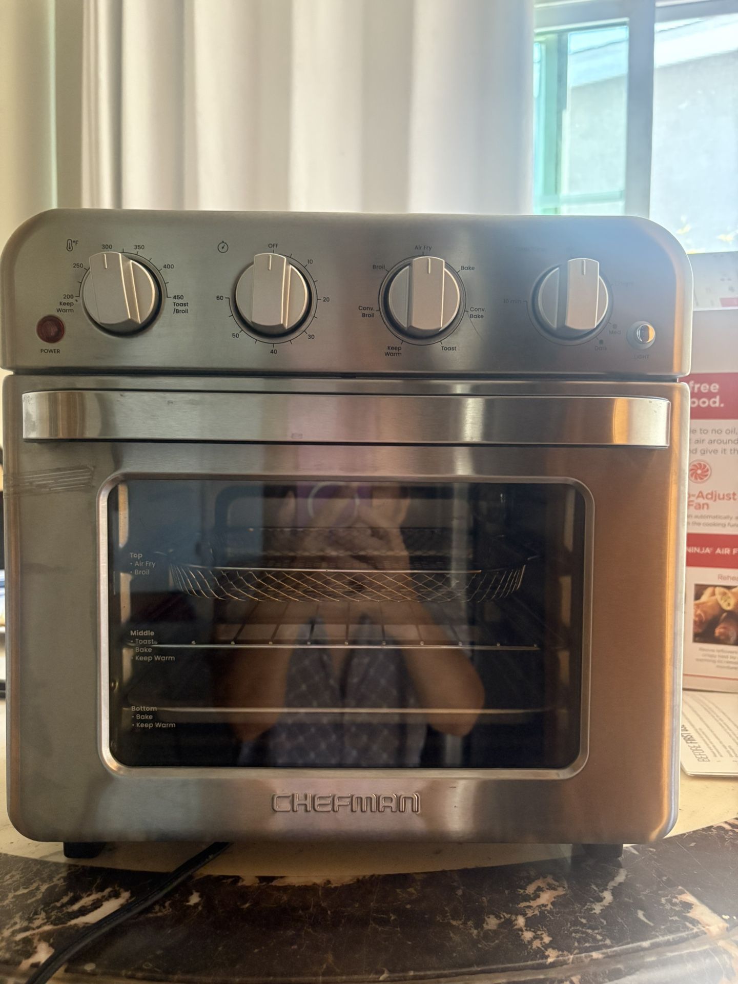 Air Fryer Toaster Oven /7-in- Functionality