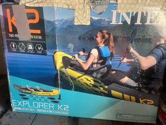 Inflatable Intex Kayak