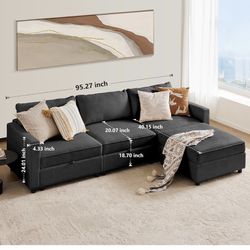 Modular Couch With Storage 