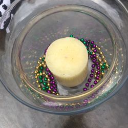 Mardi Gras Candle 