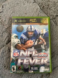 NFL Fever 2003 Xbox Game