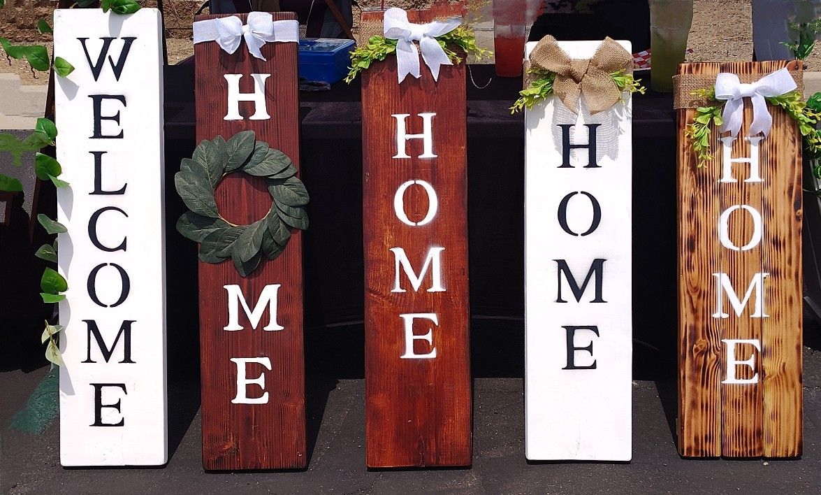 Real Wood Entry Signs
