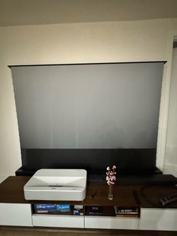 AWOL f210c 100 inch motorized floor rising projector screen