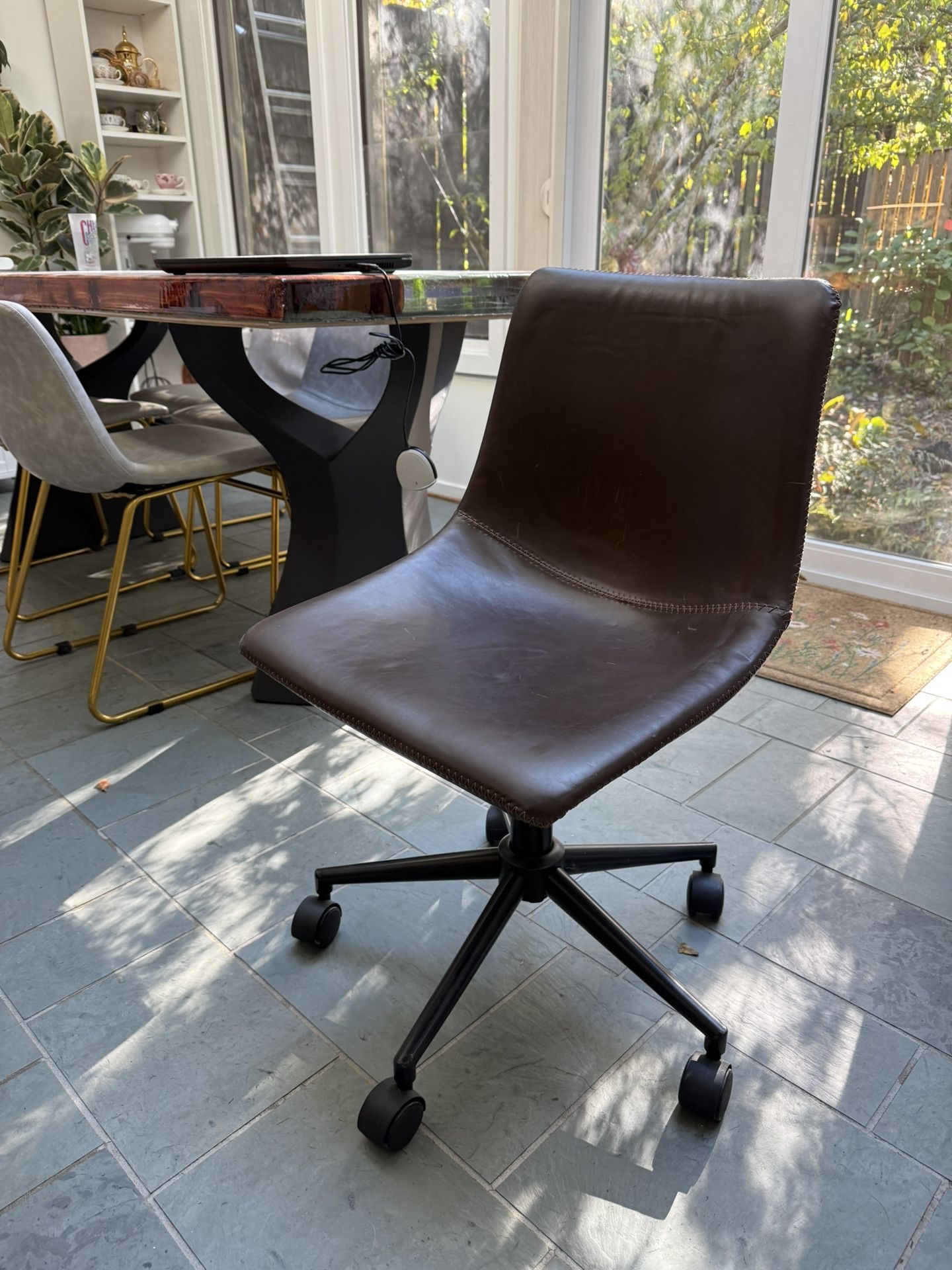 Leather Desk Chair