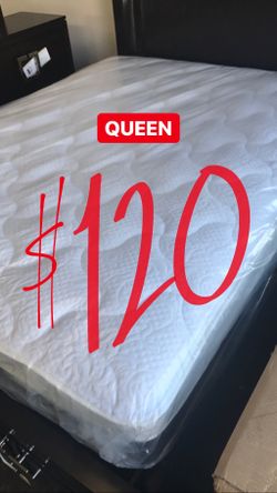 Q LOCATED IN LOS ANGELES $20 Delivery Fee ‼️ BRAND NEW PILLOW TOP MATTRESSES💯 COLCHONES NUEVOS PILLOW TOP 💯 Queen $120 ❌ $180 With Box Spring 💥💥