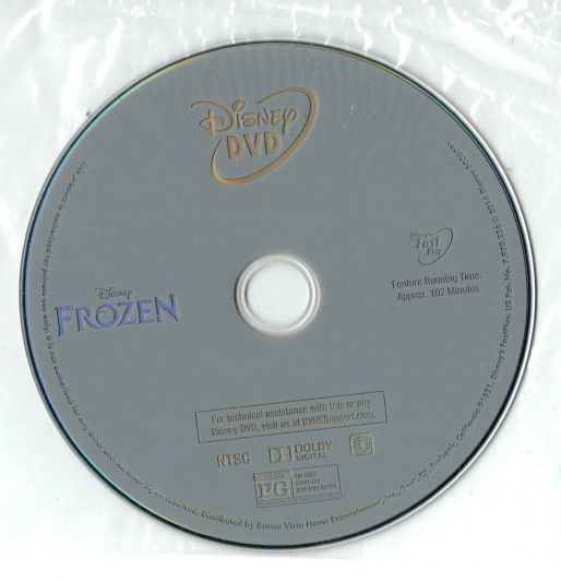 FROZEN - DVD Animated / Children & Family 
