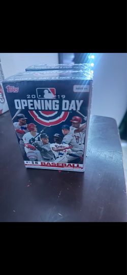 2019 top baseball opening Day value box