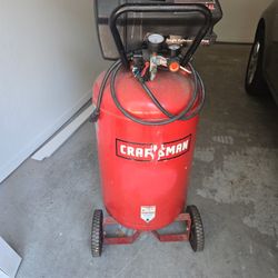 Air Compressor 150 Psi 6Hp..2Hp. 33 Gal. Electric 120 Vol  CraftmanUsed Normal Wear  Work Exelent.