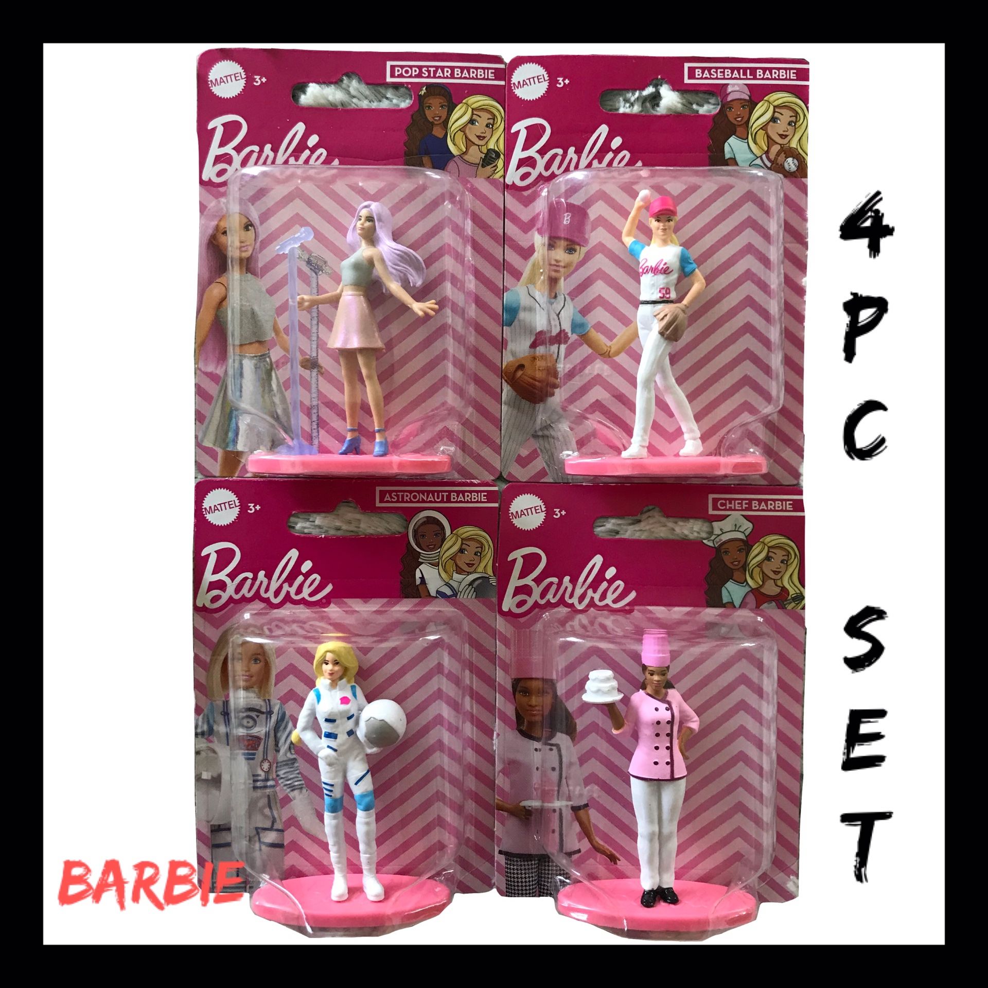 NIB Girls Barbie 4pc Gift Set