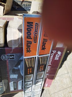 Port A Mate. Wood Rack 2 Of Them $20 Each