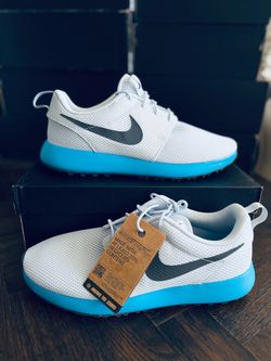 Nike Roshe Golf Next Nature Size 12 Grey Blue Lightning DV1202-004 Brand New!