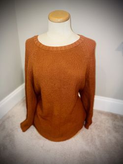 Express Mustard Tunic Sweater Size Medium 