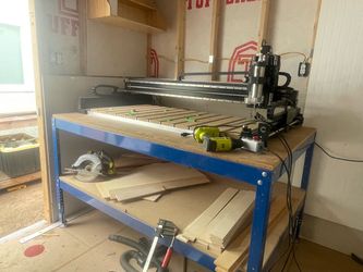 Shapeoko 5 Pro 2x4 CNC Router w/ VFD Spindle & Kreg Table CNC Router Machine with MDF Spoilboard