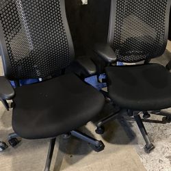 3 Herman Miller Office Chairs. Still In Good Condition And Useable(See Pictures) $100 Each