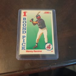 1991 score mini Ramirez rookie