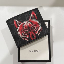 Gucci Wolf Wallet 