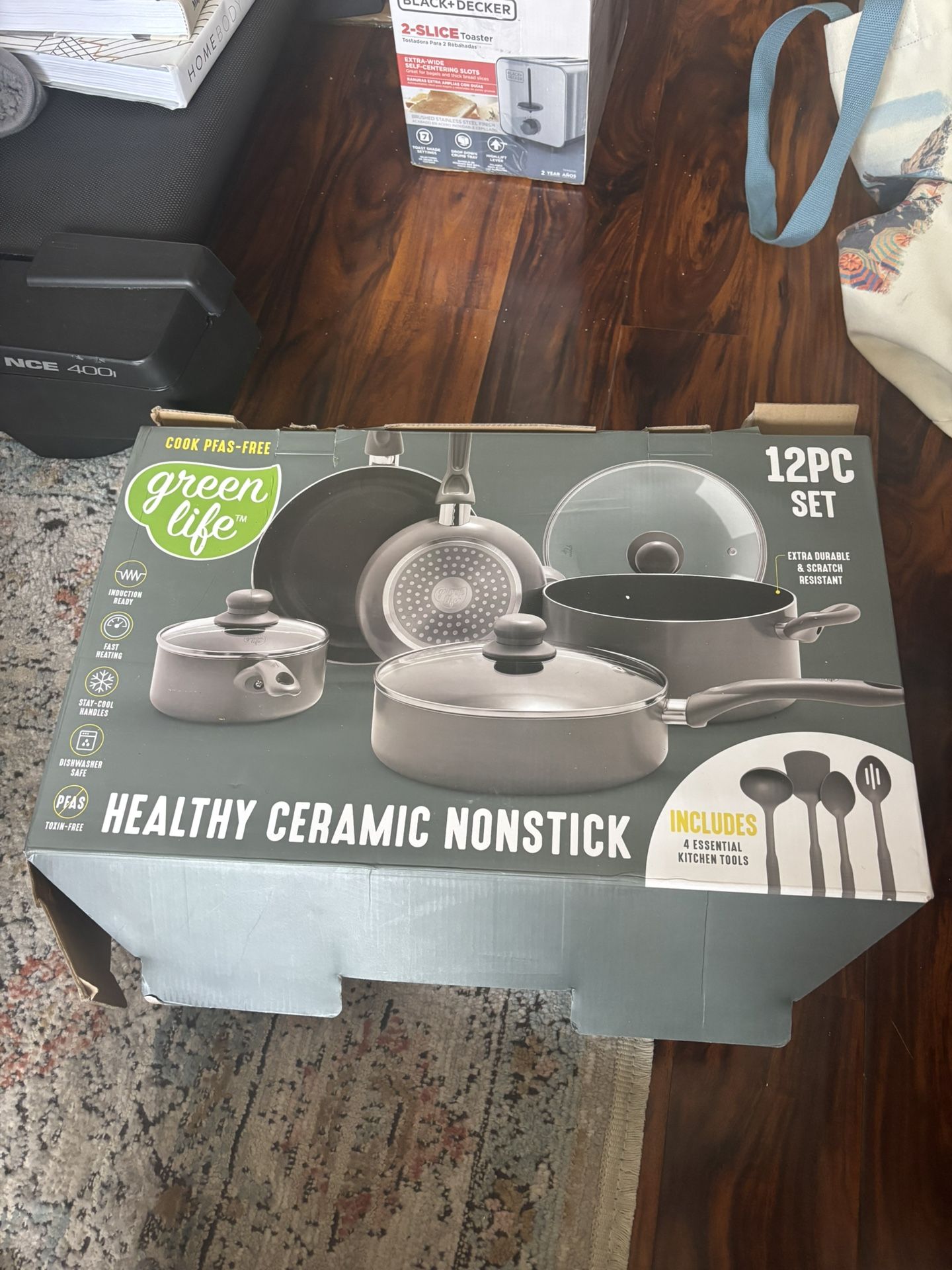 Green Life Pots And Pans Set