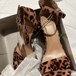 Cheetah Print Heels