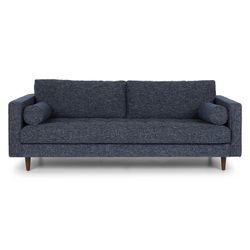 Article Sven Neptune Blue 72” Tufted Loveseat
