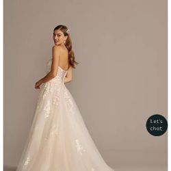David's Bridal Wedding Gown 