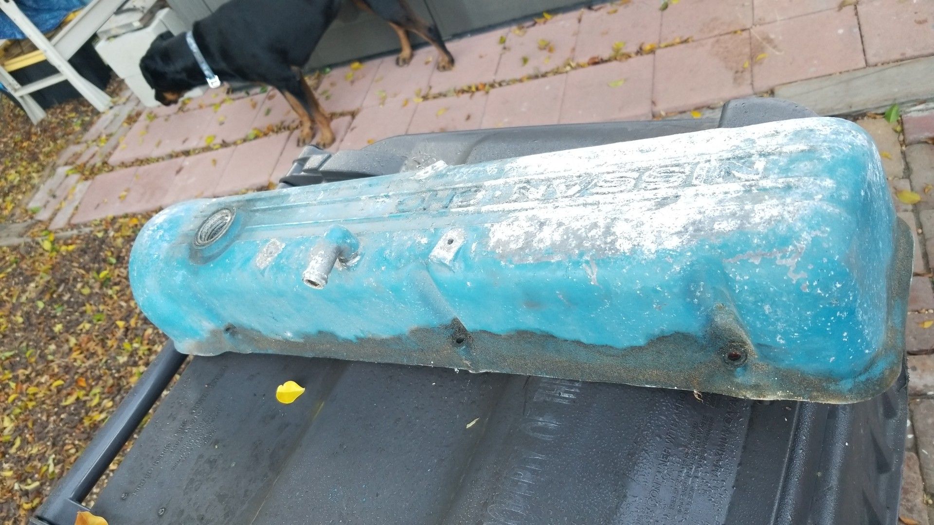 Datsun Nissan valve cover 240Z to 280ZX.