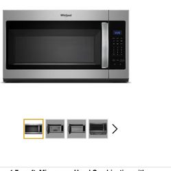 Whirlpool Hood Microwave 