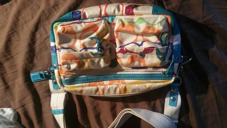 Coach purse from the Scribble collection