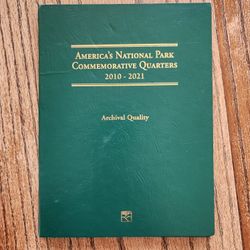 America's National Park Commemorative Quaters  2010-2021