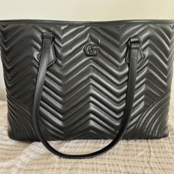 GUCCI GG MARMONT LARGE TOTE BAG
