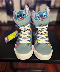 Disney Stitch 3D Ear High-Top Sneakers Women’s Size 11– New with Tags