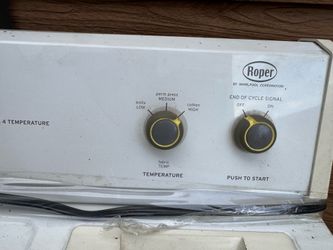 Roper Washer and Dryer