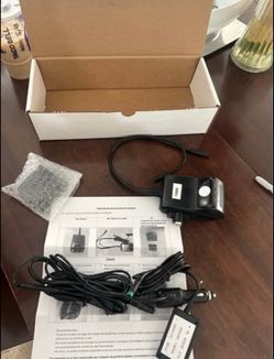 Dash Camera (Dash Cam) with Power Cable & Car Charger | New Open Box