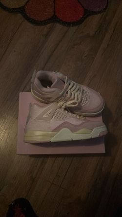 Jordan 4 pink iced carmine