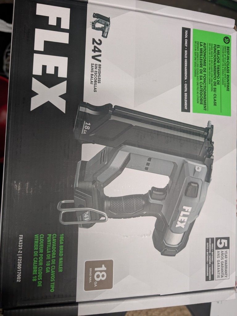 Flex 18 Gauge Brad Nailer