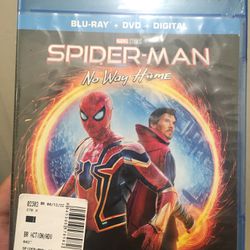 Spider-Man No Way Home Blue Ray