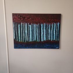 Maria's Aspen Winter: Textured Night